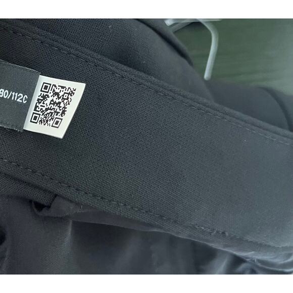 Ralph Lauren Satin Trim Double Faced Crepe Pant Womens Sz 18W - Picture 8 of 9